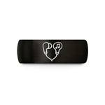 couples black tungsten ring – black tungsten in ear monitors wedding band