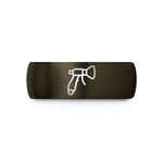 silver wedding rings women – gunmetal & black tungsten hose nozzle wedding band