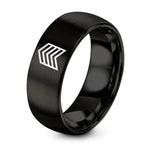swatch color sample for Chevron Pattern ring style 03