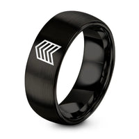 swatch color sample for Chevron Pattern ring style 03