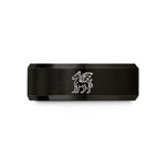 tungsten ring for men – black tungsten orobas wedding band