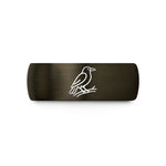 birthday rings for her – gunmetal & black tungsten raven branch wedding band