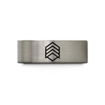 best presents for mom – black & blue & silver tungsten grip tape wedding band