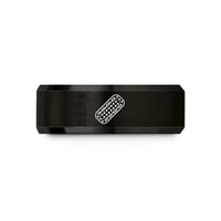 birthday presents for guys – black tungsten traction boards wedding band