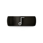 personalized presents for husband – black tungsten tenuto line wedding band