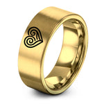swatch color sample for Tribal Koru ring style 15