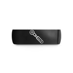 unique couple present options – black tungsten torque wrench wedding band