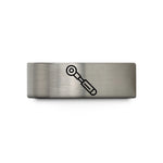 best present for couples – gold & gray tungsten torque wrench wedding band