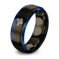swatch color sample for Wind Swirl ring style 09