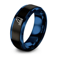 swatch color sample for Coastal Cliff ring style 07