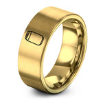 His And Hers Gift Ideas – gold tungsten soda can ring
