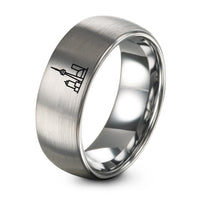 His And Hers Gifts Sets – silver tungsten toronto ring