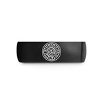 tungsten rings for couples – black tungsten piano keys wedding band