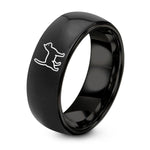swatch color sample for Tail Up Cat ring style 01