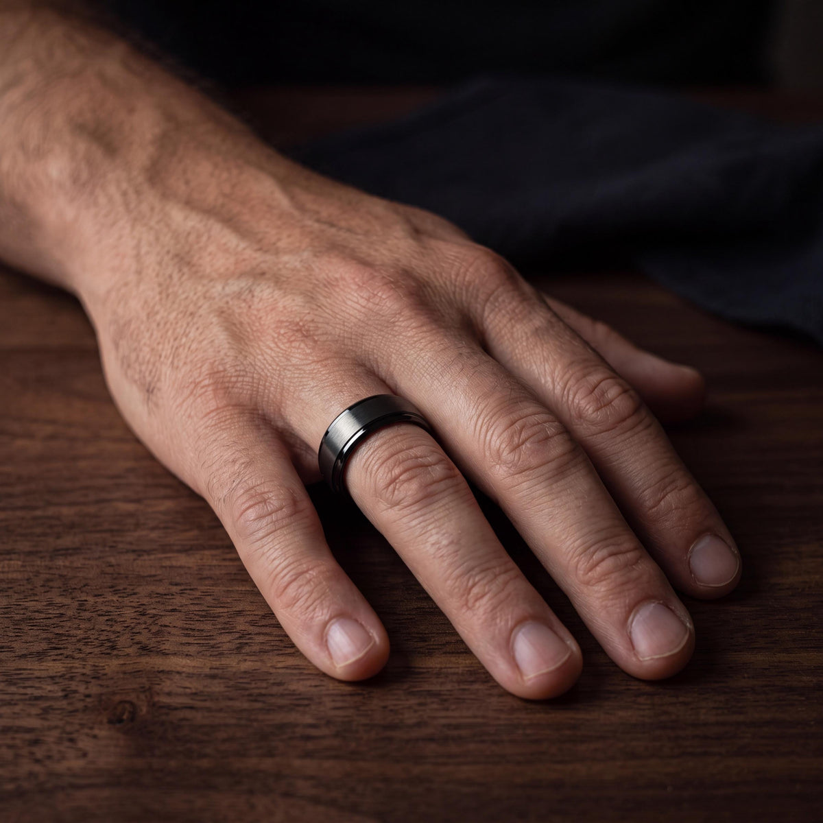 Tungsten Wedding Band,Tungsten Wedding Band,Womens Wedding Bands,Wedding Band Women Thin,Male Wedding Band Gunmetal 6mm,Black Embellished,10