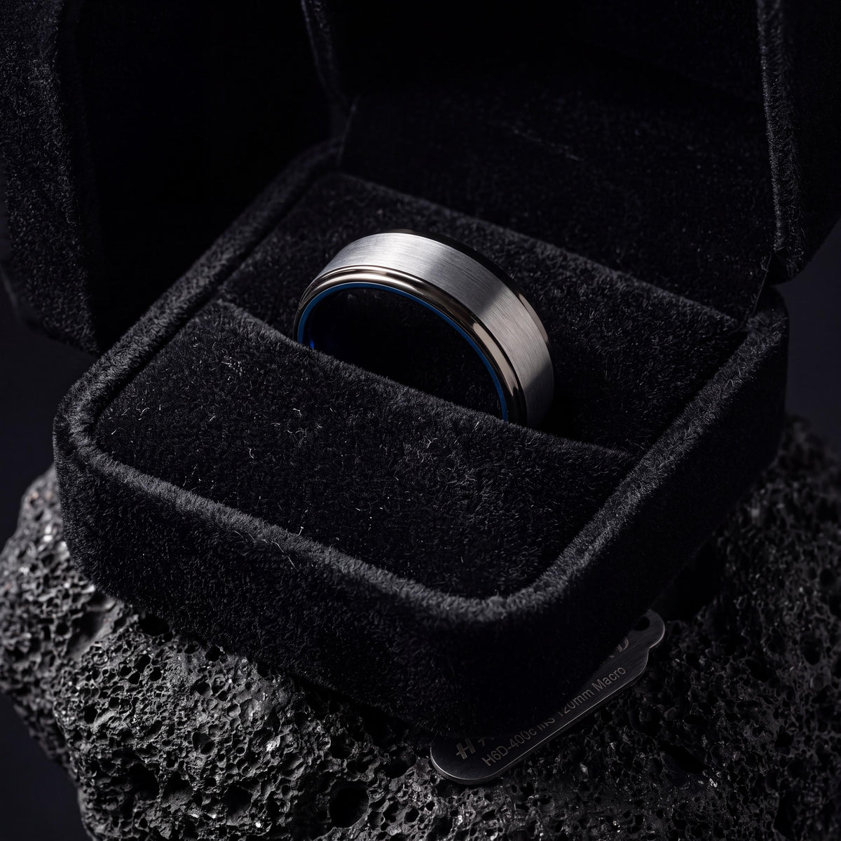 Mens Wedding Band Tungsten,Curved Wedding Band,Wedding Bands Set His and Hers Unique,Gunmetal,Silver Mens Wedding Band,Blue Wedding Bands,10