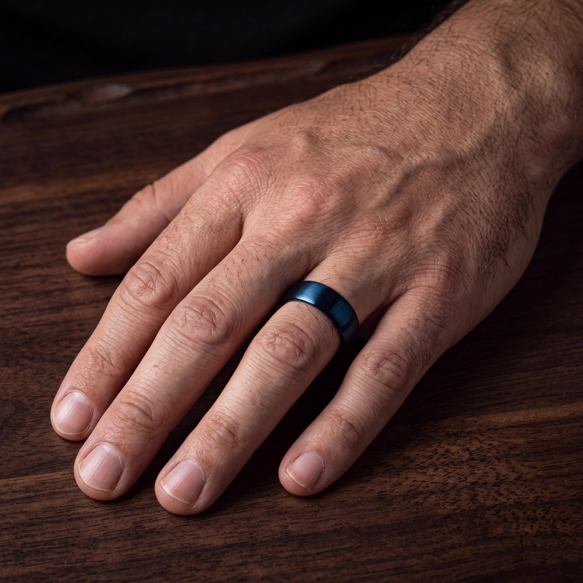 Tungsten Wedding Band,Mens Wedding Band Tungsten,Matching Wedding Bands His and Hers,Two Tone Wedding Band Set,Thin Blue Line,For,Gifts,Year
