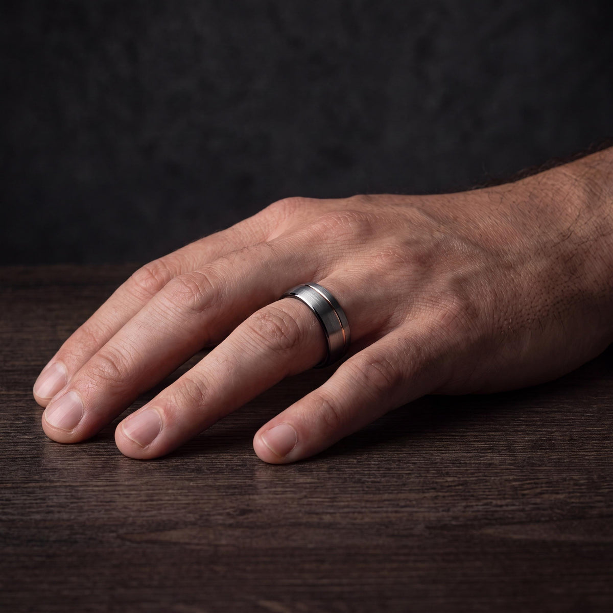 Mens Wedding Band,Mens Wedding Band Tungsten,Wedding Bands Women,Unisex Wedding Ring,Gunmetal,Ring Silver,Rose Gold Wedding Ring Set Women,8