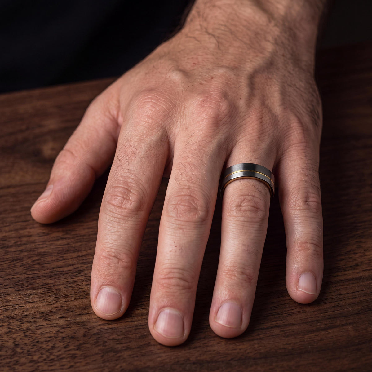 Mens Wedding Band Tungsten,Mens Wedding Rings,Couple Wedding Bands,Male Wedding Band Gunmetal 8mm,Hammered Gold Ring Men,Silver Mens Rings,8