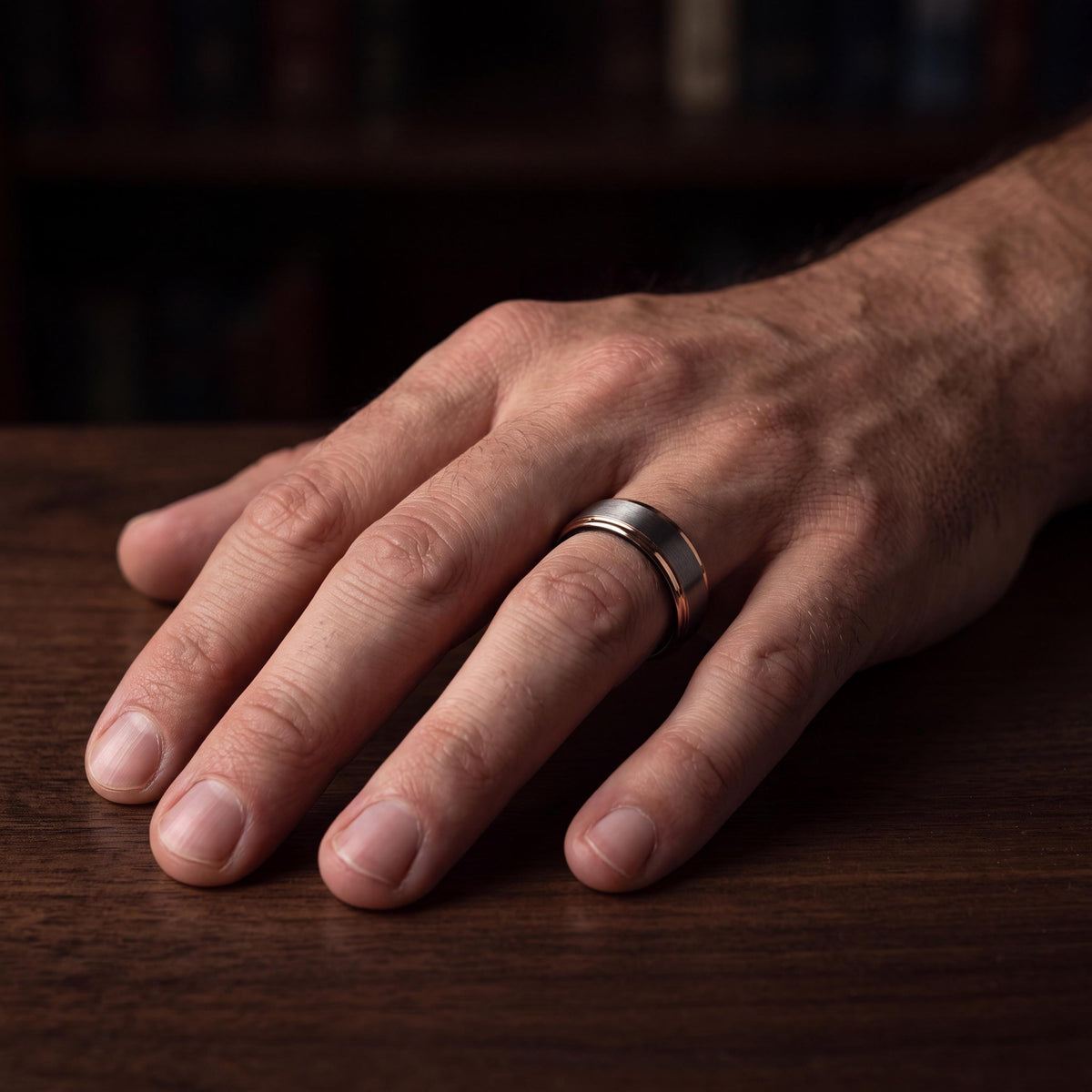 Tungsten Wedding Band,Wedding Band Men,Curved Wedding Bands Women,Black Rose,Silver Stacking Ring,Tungsten Ring Rose Gold,Mens Black Rings,1