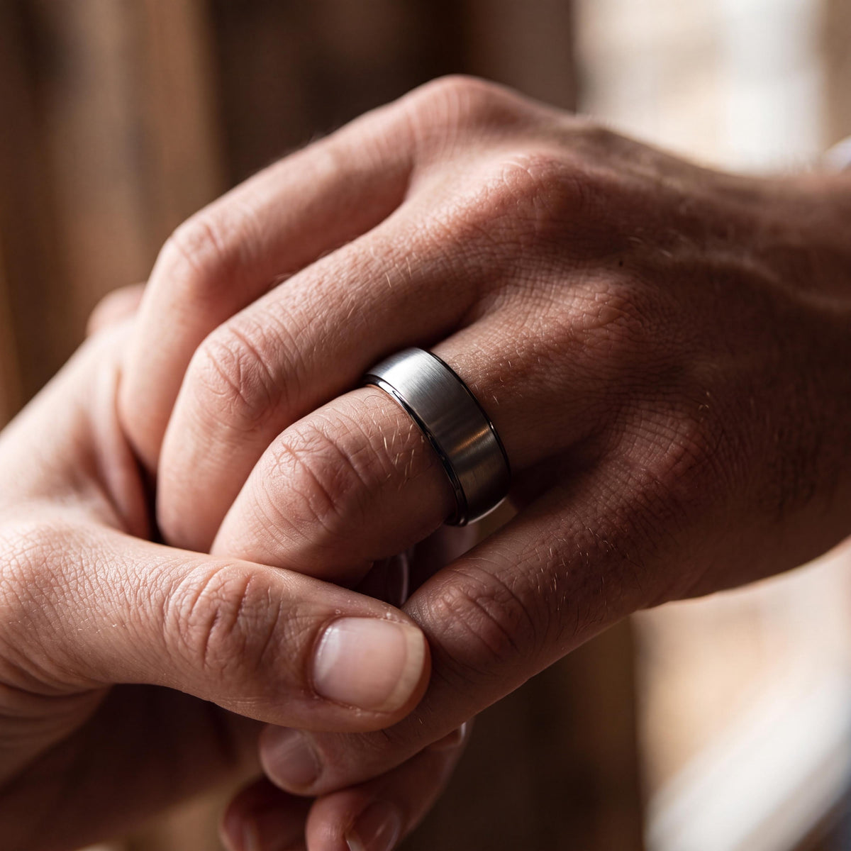 Tungsten Wedding Band,Mens Wedding Band Tungsten,Unique Wedding Rings,Wedding Bands Minimalist,Gunmetal,Grey,Female Rose Gold Wedding Band,1