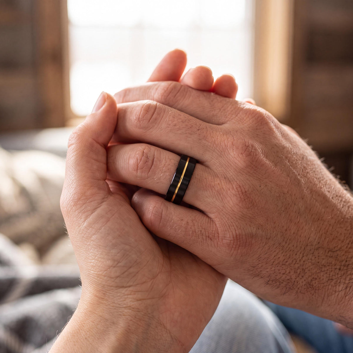 Wedding Bands,Mens Wedding Band Tungsten,Couples Wedding Bands,Wedding Band Tungsten Carbide,Chunky Abstract Gold Rings,Black Wedding Band,8