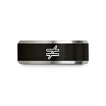 rings for her wedding – black & gray tungsten not equals wedding band