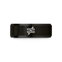 tungsten ring for couples – black tungsten not equals wedding band