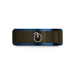 creative birthday present ideas – gunmetal & blue tungsten ball mouse wedding band