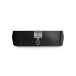 best presents for ladies – black tungsten cabasa wedding band