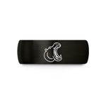 unique maid present ideas – black tungsten hippo open mouth wedding band