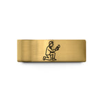 personalized presents for mates – gold tungsten proposal box wedding band