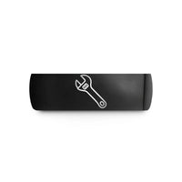 best friend matching jewelry – black tungsten adjustable wrench wedding band