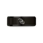tungsten couples band set – black tungsten goat skull wedding band