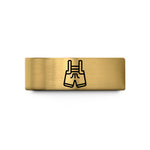 tungsten rings for him – gold tungsten lederhosen icon wedding band