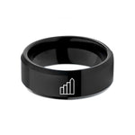 black tungsten rings him – black tungsten meter columns wedding band