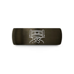black tungsten men's ring – gunmetal & black tungsten bridge creek wedding band