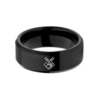 tungsten carbide rings him – black tungsten corrosive wedding band