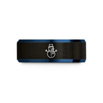 fun presents for him – black & blue tungsten snowman wedding band