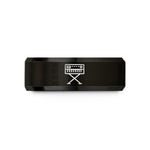 presents for music lovers – black tungsten electric keyboard stand wedding band