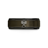unique birthday presents – gunmetal & black tungsten electric keyboard stand wedding band