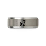 best presents for him – black & grey tungsten norway wedding band