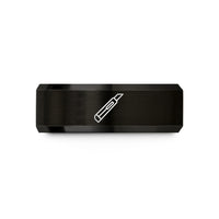 black tungsten ring him – black tungsten craft knife wedding band