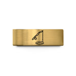 tungsten bands for him – gold tungsten fishing rod wedding band