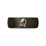 him anniversary bands – gunmetal & black tungsten dracula silhouette wedding band