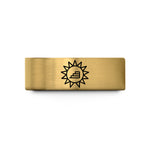 tungsten wedding rings – gold tungsten sun steps wedding band