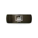 birthday present ideas him – gunmetal & black tungsten desktop monitor graph wedding band