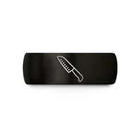tungsten carbide ring him – black tungsten santoku knife wedding band