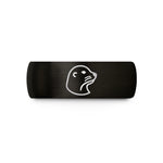 couples matching anniversary rings – black tungsten seal wedding band