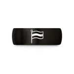 tungsten wedding ring him – black & gold tungsten pan african flag wedding band